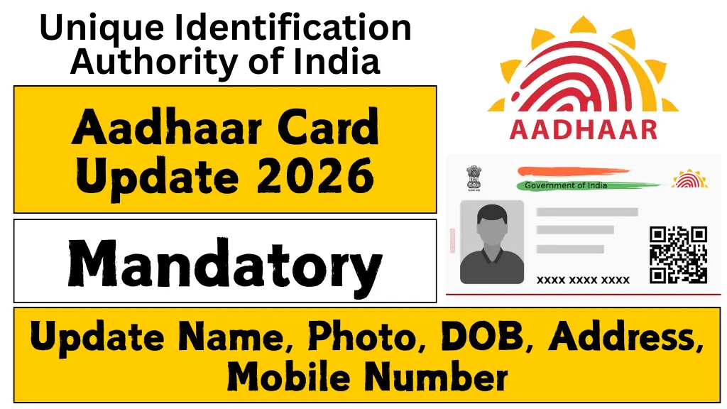 Aadhaar Card Update 2026